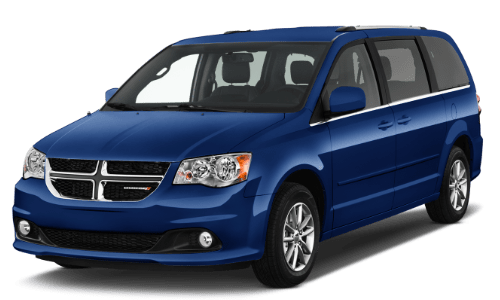 dark blue dodge grand caravan